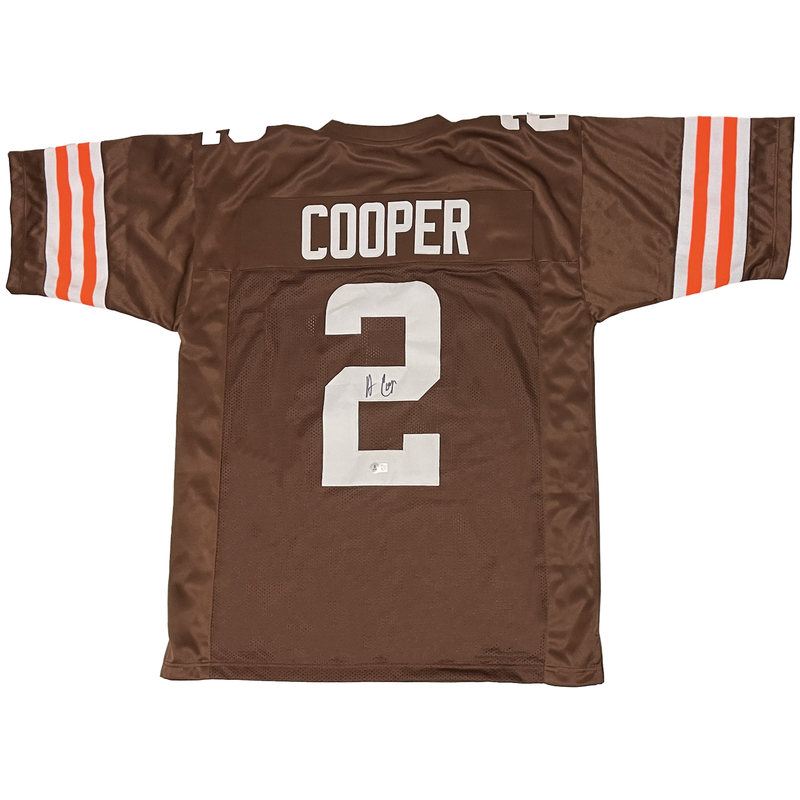 Amari Cooper of the Cleveland Browns Autographed Custom #2 Jersey Beckett