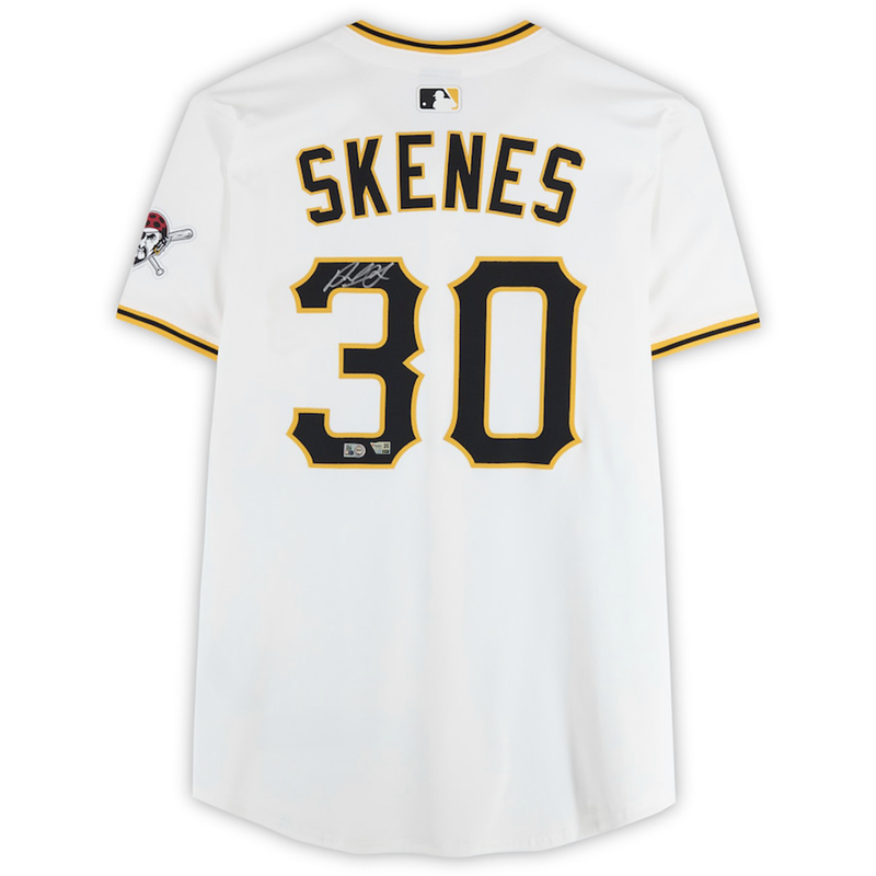 Paul Skenes Autographed Pittsburgh Pirates White Nike Elite Jersey Fanatics