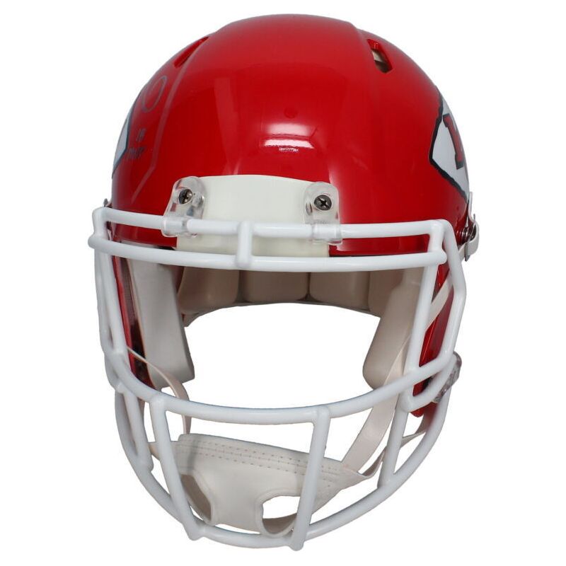 Patrick Mahomes Autographed "18 MVP" Chiefs Speed Authentic Helmet STEINER LE 18