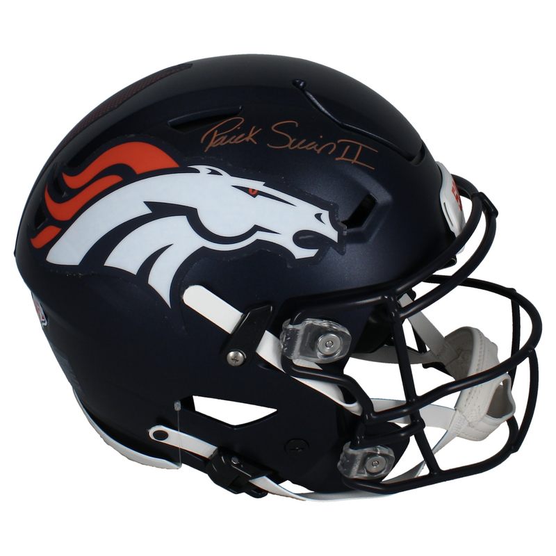 Patrick Surtain II Autographed Broncos 2024 Speedflex Helmet Beckett