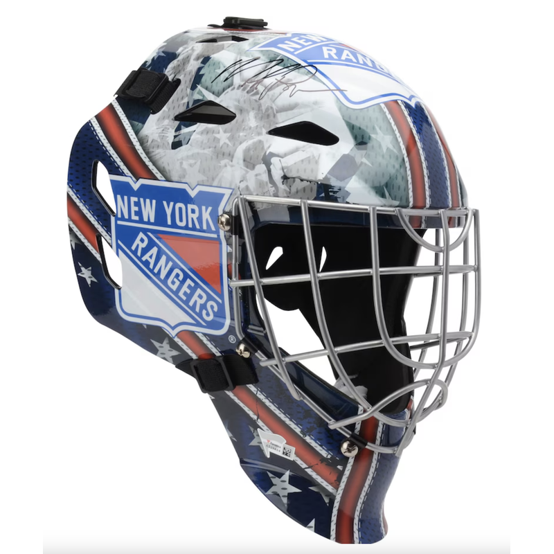 Mike Richter Autographed New York Rangers Replica Goalie Mask Fanatics