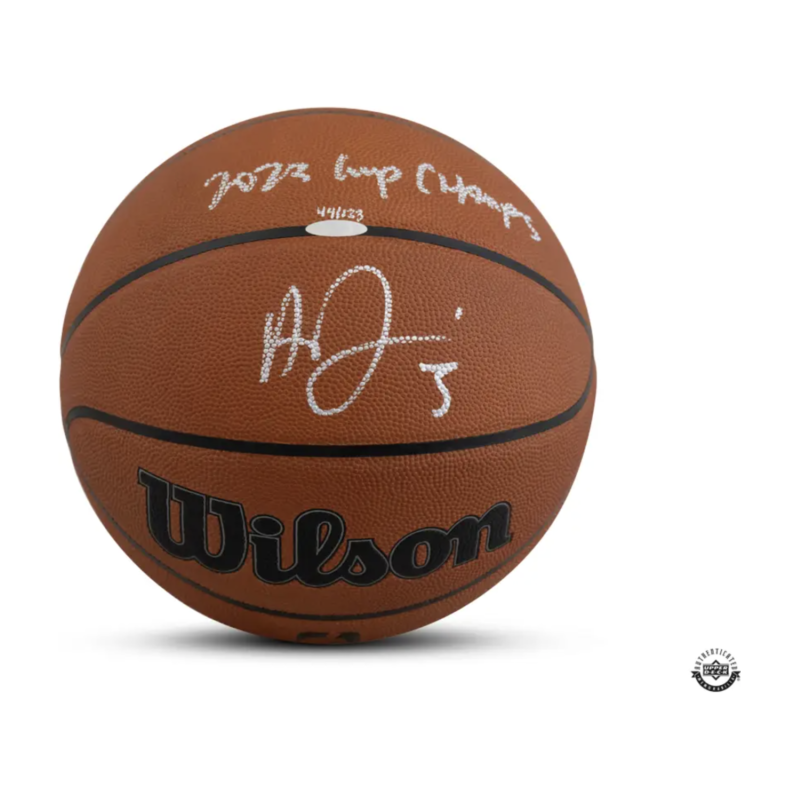 Anthony Davis Autographed/Inscribed Los Angeles Lakers "2023 Cup Champs" game Ball UDA LE 123