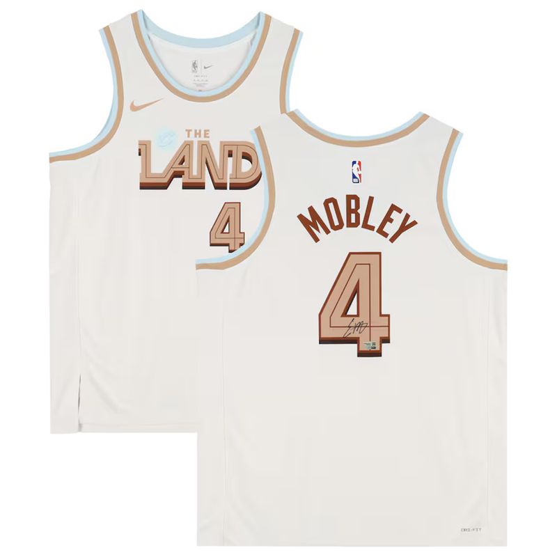 Evan Mobley Autographed Cleveland Cavaliers Nike City Edition Swingman Jersey Fanatics