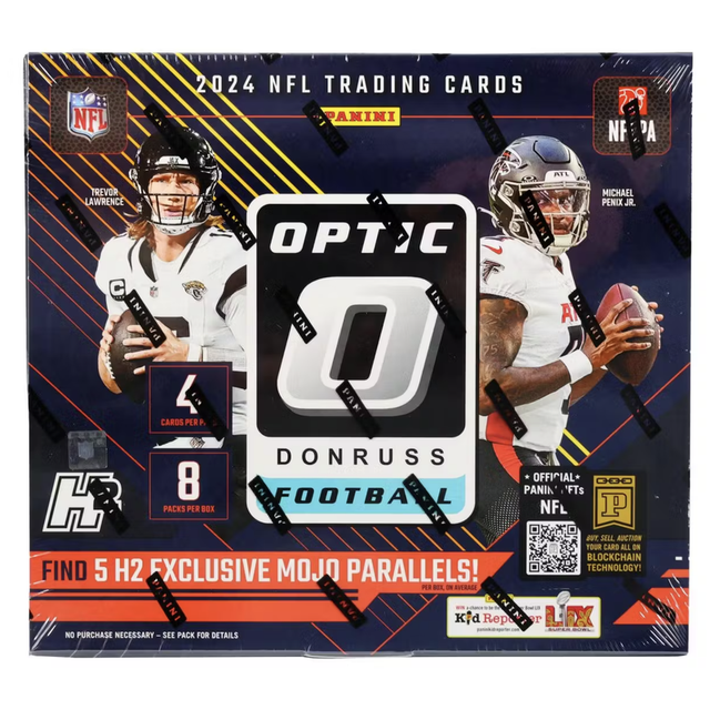 2024 Panini Donruss Optic NFL Hybrid H2 Box Factory Sealed