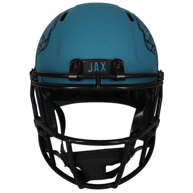 Brian Thomas Jr. Autographed (In Green) Jaguars Full Size 'RAVE' Helmet Fanatics