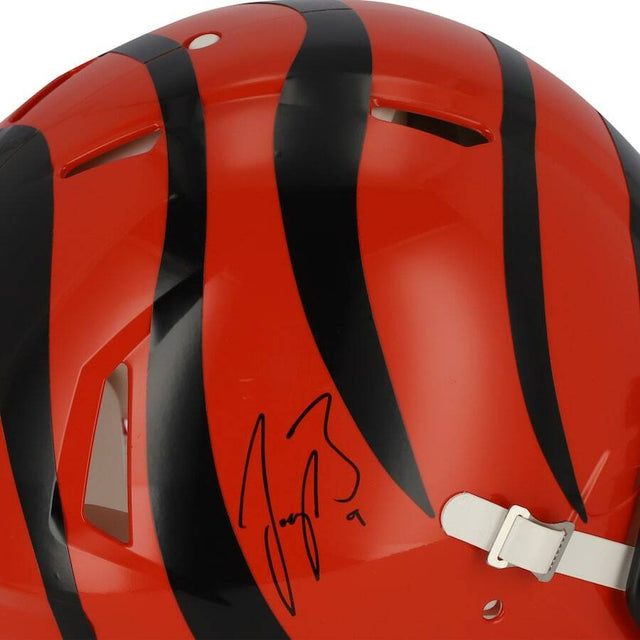 Joe Burrow Autographed Cincinnati Bengals Authentic Speed Helmet Fanatics