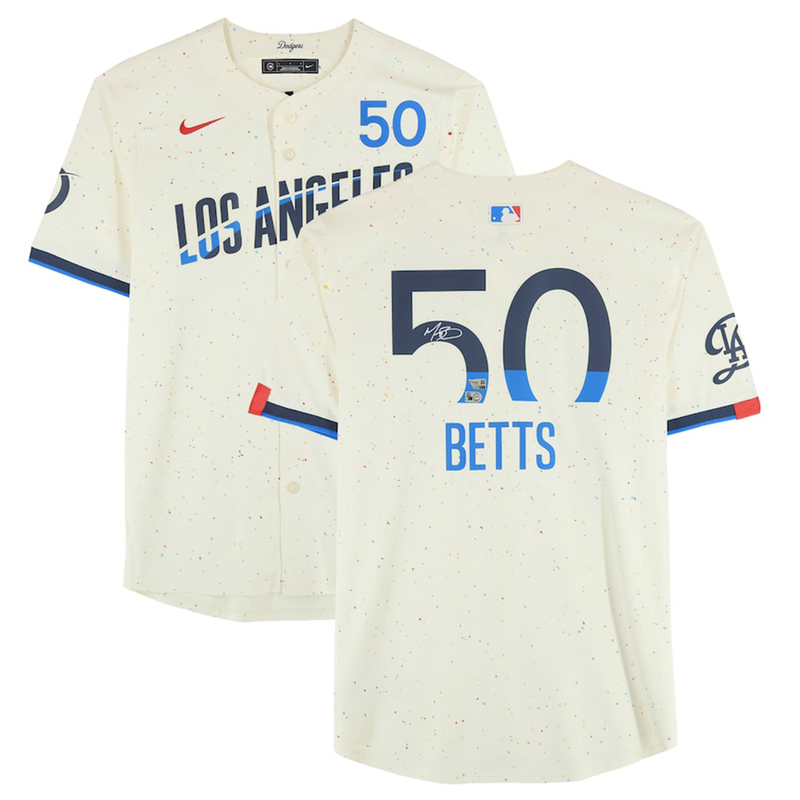 Mookie Betts Autographed LA Dodgers Alternate Nike City Connect Ltd Jersey Fanatics