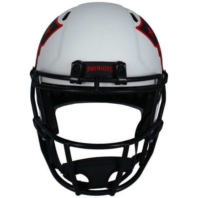 Ty Law Autographed New England Patriots Full Size Lunar Eclipse Helmet Beckett
