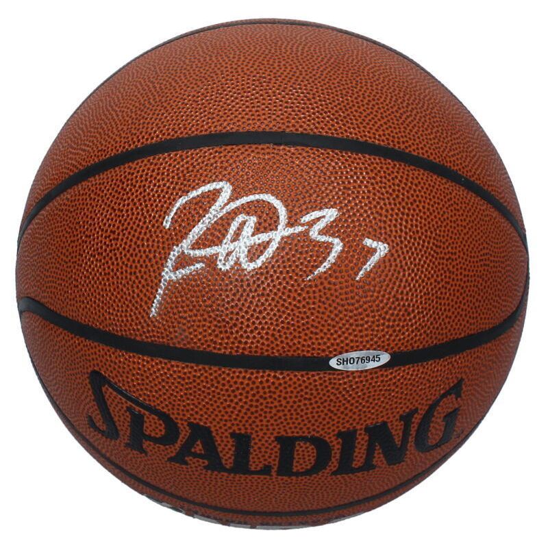 Ron Artest Metta World Peace Los Angeles Lakers Autographed Spalding Basketball UDA Hologram