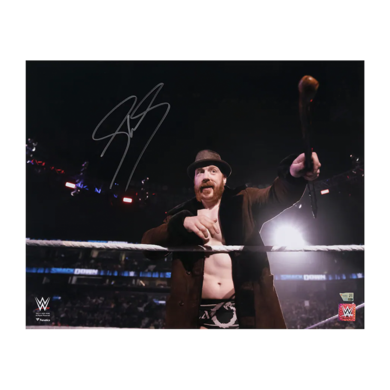 Sheamus Autographed WWE Leaning On Ropes 16" x 20" Photograph Fanatics