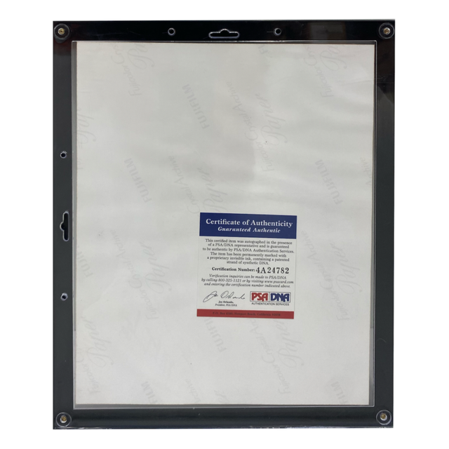 Mark Trumbo Autographed Los Angeles Angels Signature Framed 8 x 10 Photo PSA/DNA