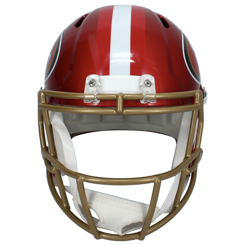 Ricky Pearsall Autographed San Francisco 49ers Full Size Flash Helmet Beckett