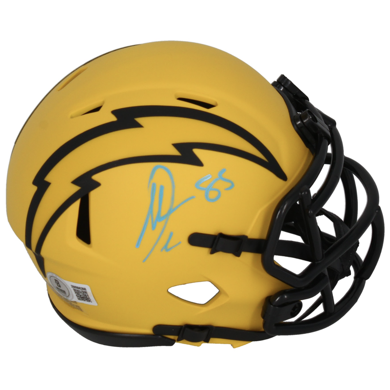 Antonio Gates Autographed Chargers 'RAVE' Mini Speed Helmet Beckett