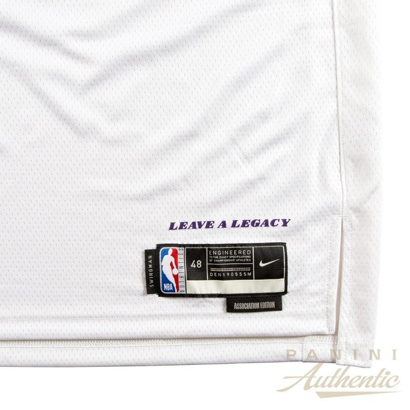 Luka Doncic Autographed Los Angeles Lakers White Nike Swingman Jersey Panini