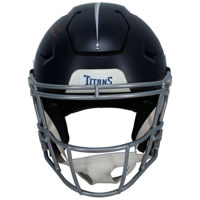 Will Levis Autographed Tennessee Titans Speed Flex Helmet Fanatics LE 25
