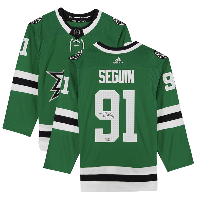 Tyler Seguin Autographed Dallas Stars Authentic Green Adidas Jersey Fanatics