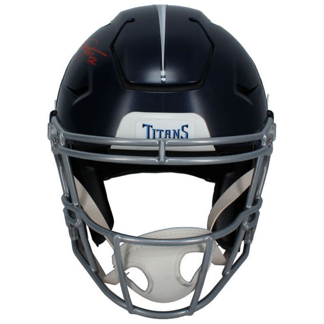 Will Levis Autographed Tennessee Titans Speed Flex Helmet Fanatics LE 1/25