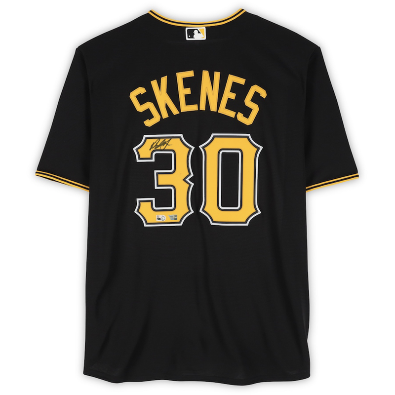 Paul Skenes Autographed Pittsburgh Pirates Black Nike Jersey Fanatics