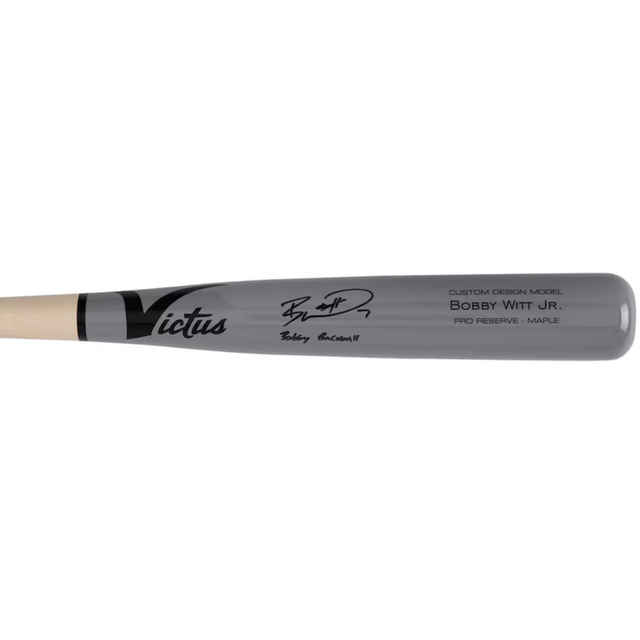 Bobby Witt Jr. Autographed Bobby Baseball Kansas City Royals Victus Game Model Bat Fanatics