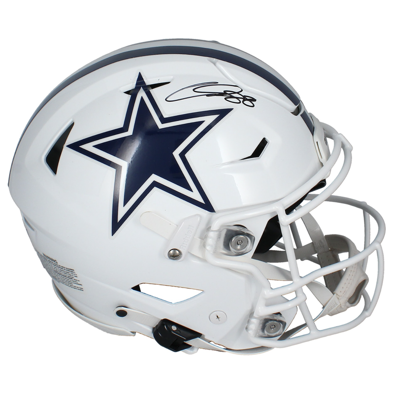 CeeDee Lamb Autographed Cowboys Alternate Authentic Speedflex Helmet Fanatics