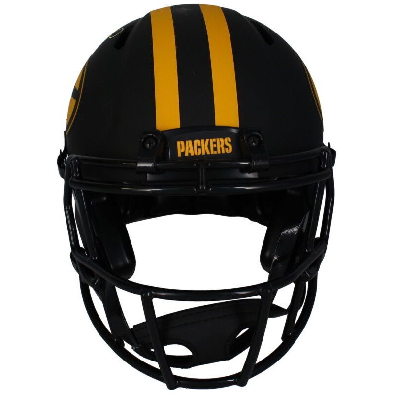 Brett Favre Autographed Packers Eclipse Authentic Speed Helmet Beckett