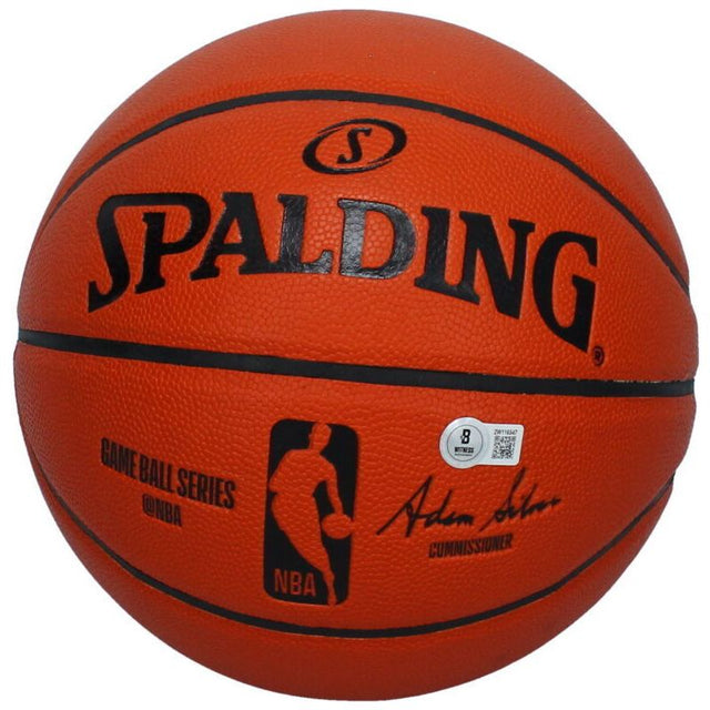 Gary Payton Autographed "HOF 2013" Spalding I/O Basketball Beckett