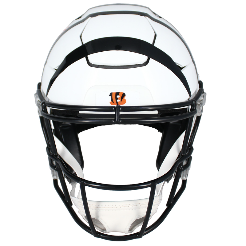 Ja'Marr Chase Autographed Bengals "24 Triple Crown" Speedflex Helmet Beckett