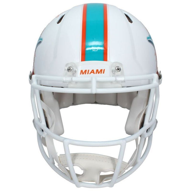 De'Von Achane Autographed Miami Dolphins Authentic Speed Helmet Beckett