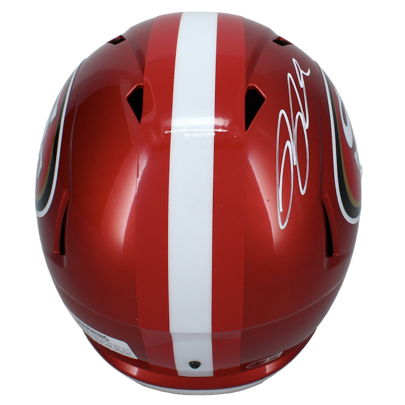 Ricky Pearsall Autographed San Francisco 49ers Full Size Flash Helmet Beckett