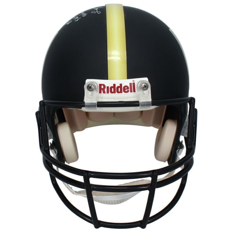 Peyton Manning & Brett Favre Signed "70K YDS 500 TD" Helmet Fanatics LE 4/150