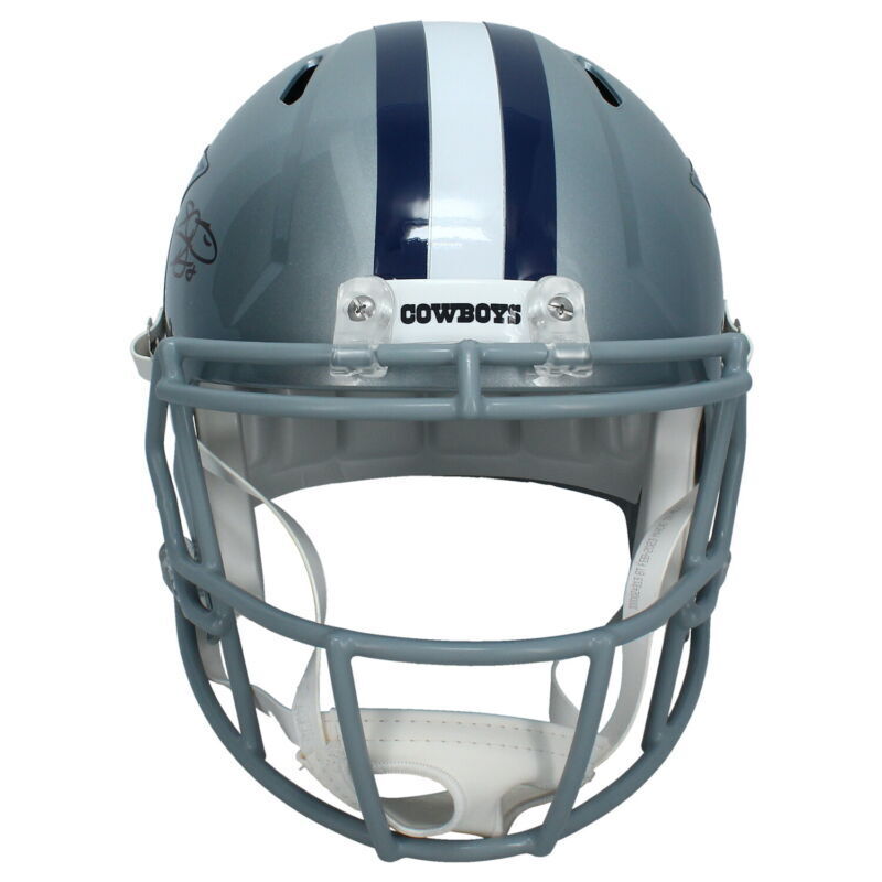 Emmitt Smith Autographed Dallas Cowboys Full Size Speed Helmet Beckett