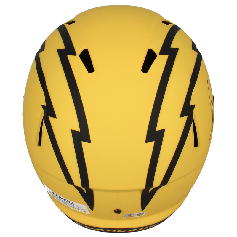 Antonio Gates Autographed Chargers 'RAVE' Full Size Speed Helmet Beckett