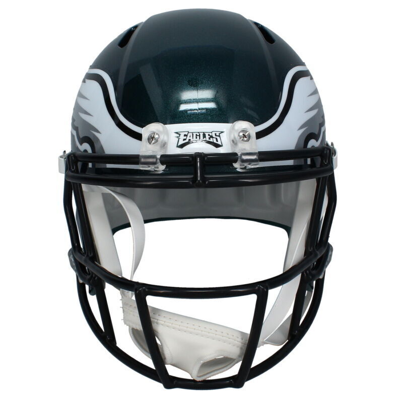 Devonta Smith Autographed Philadelphia Eagles Full Size Speed Helmet Fanatics
