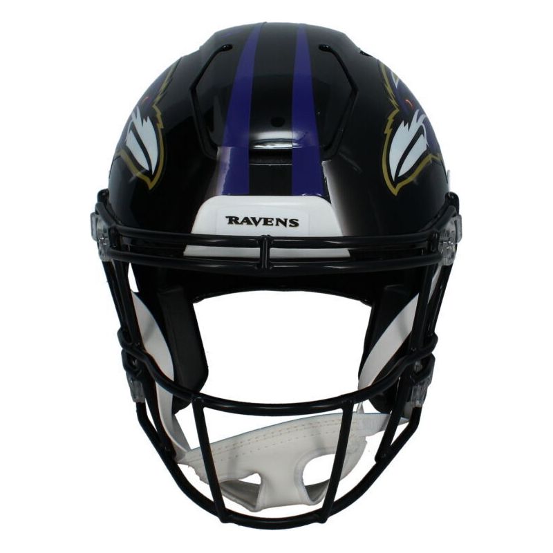 Zay Flowers Autographed Baltimore Ravens Authentic Speed Flex Helmet JSA
