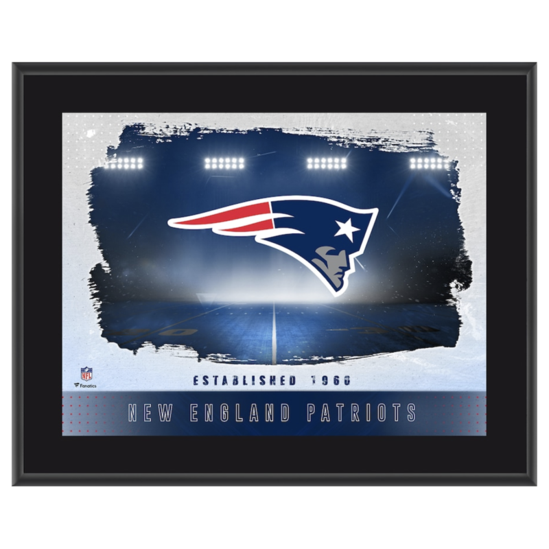 New England Patriots Logo 10.5" x 13" Sublimated Plaque Fanatics