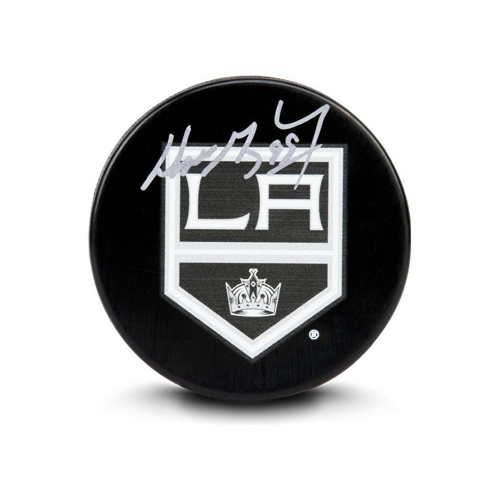 WAYNE GRETZKY Autographed Los Angeles Kings Puck UDA