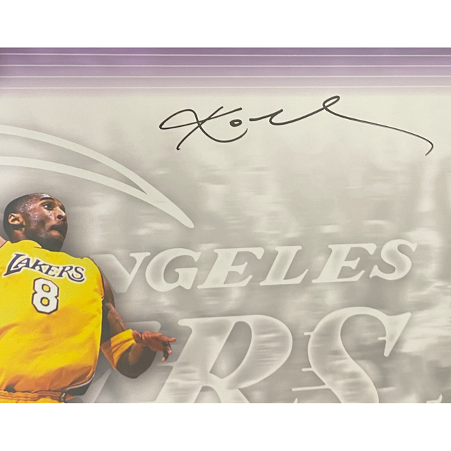 Kobe Bryant Autographed "Signature Slam" 16" x 20" Framed Photo UDA LE 8/100