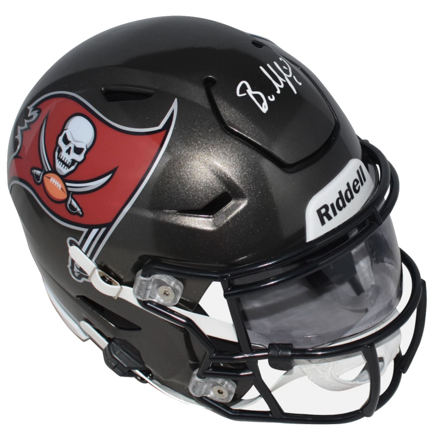 Baker Mayfield Autographed Tampa Bay Buccaneers Speedflex MIDI Helmet Beckett
