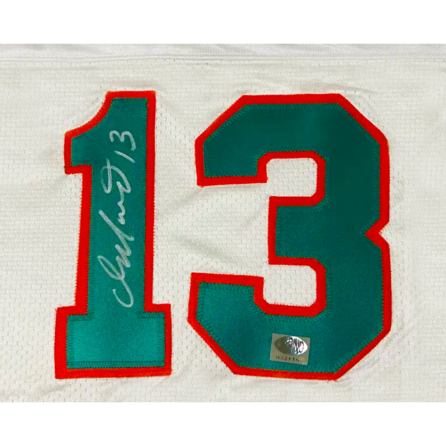 John Elway, Dan Marino, Joe Montana & Johnny Unitas Multi-Autographed Quarterbacks of the Century Jersey Mounted Memories LE 500
