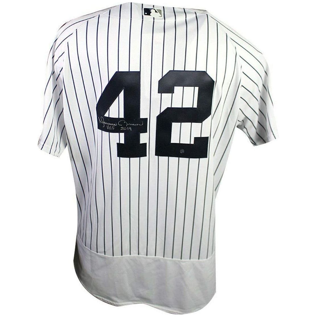 MARIANO RIVERA Autographed "HOF 2019" New York Yankees Authentic Jersey STEINER