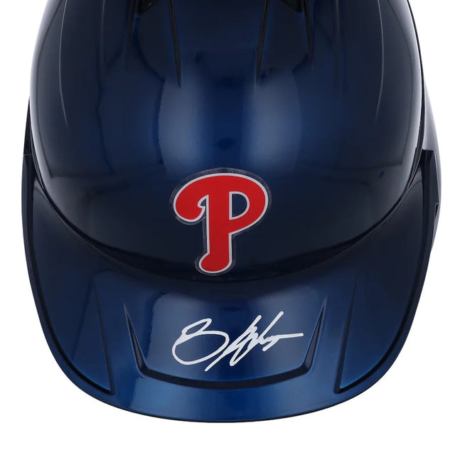 Bryce Harper Autographed Philadelphia Phillies Chrome Full Size Batting Helmet Fanatics