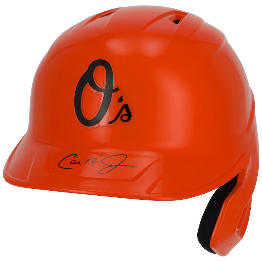 Cal Ripken Jr. Autographed Orioles Chrome Alt. Full Size Batting Helmet Fanatics