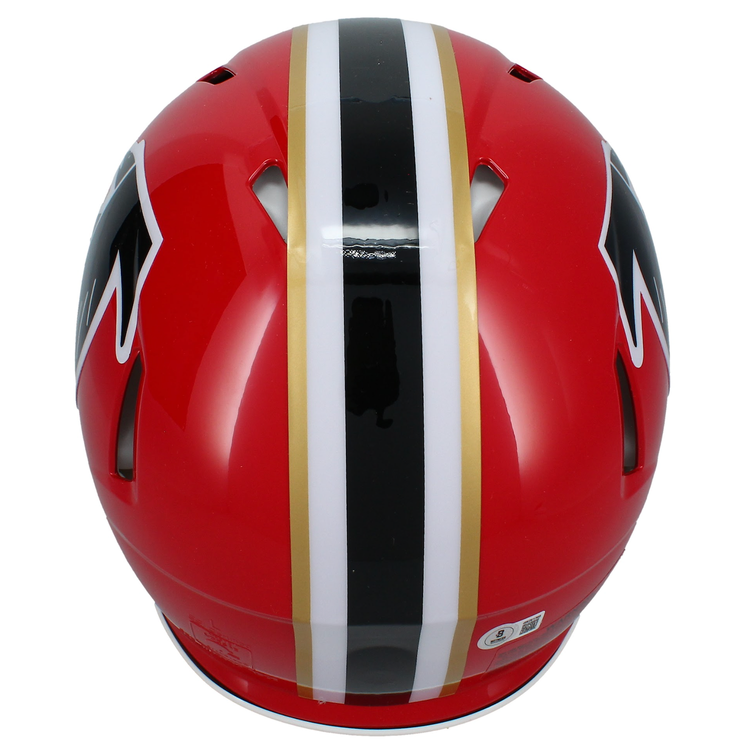 Bijan Robinson Autographed Atlanta Falcons 1966-69 TB Speed Authentic Helmet Beckett