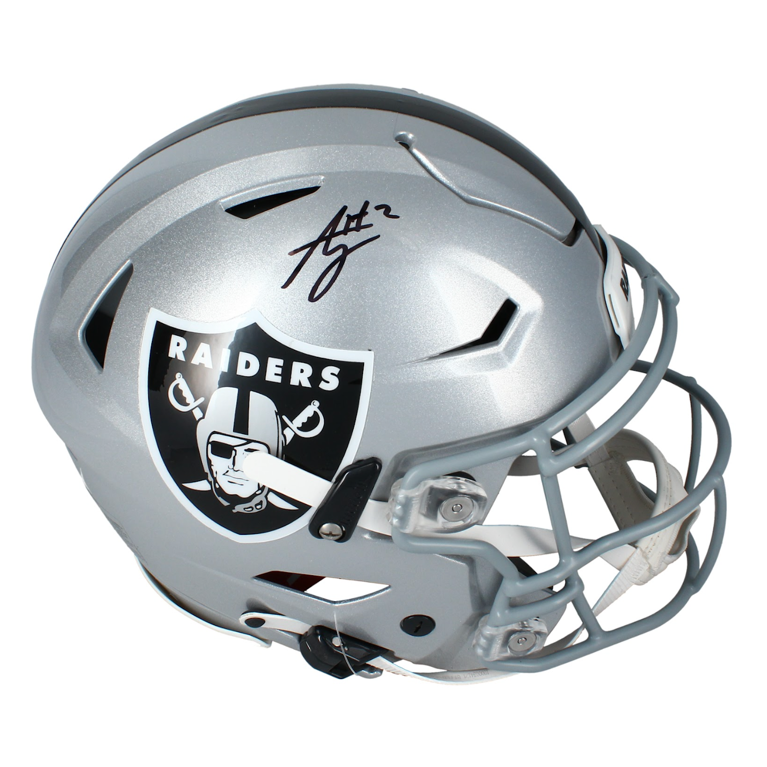 Ashton Jeanty Autographed Las Vegas Raiders Speedflex Authentic Helmet Beckett
