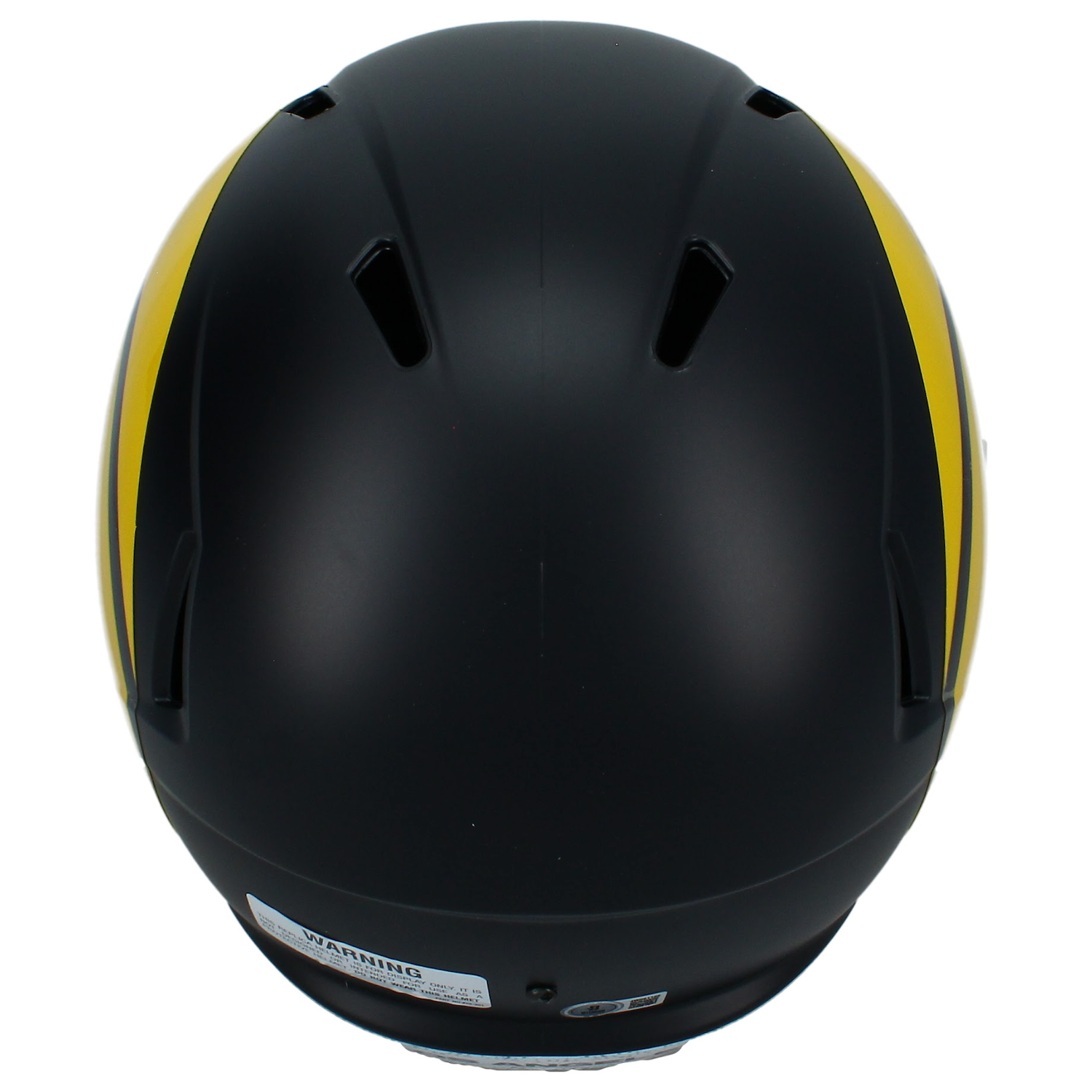 Davante Adams Autographed Rams Black Rivalries Full Size Speed Helmet Beckett