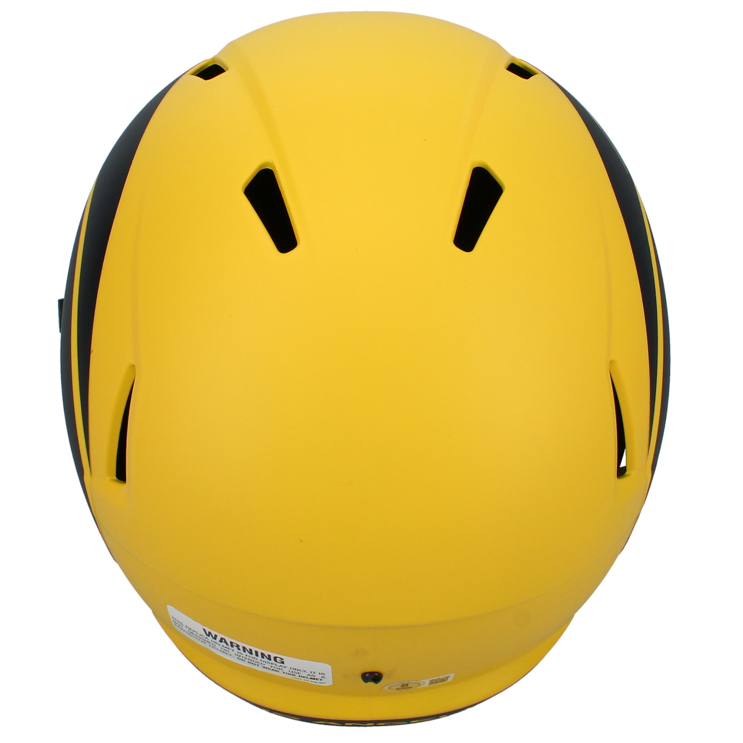 Davante Adams Autographed Rams 'RAVE' Full Size Speed Helmet Beckett