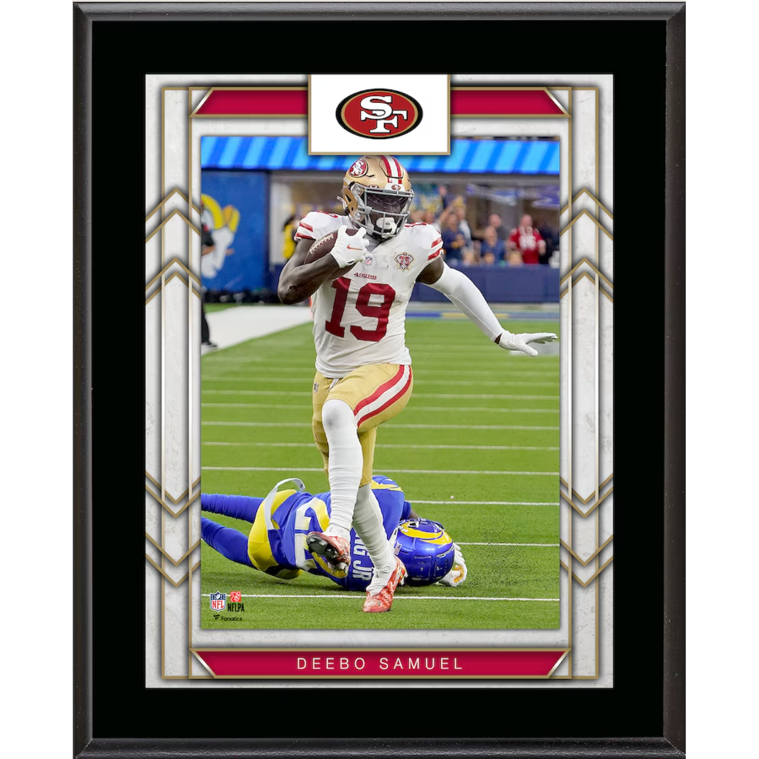Deebo Samuel San Francisco 49ers 10.5" x 13" Sublimated Player Plaque