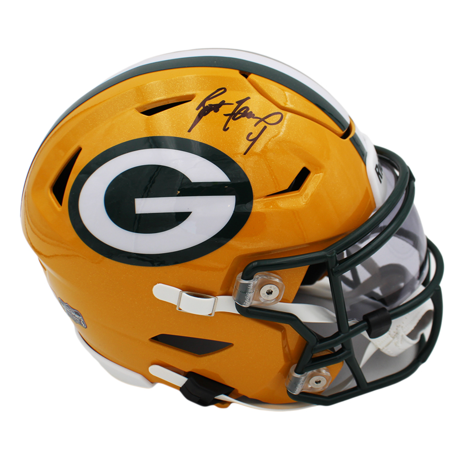 Brett Favre Autographed Green Bay Packers Speedflex Helmet Radtke Sports