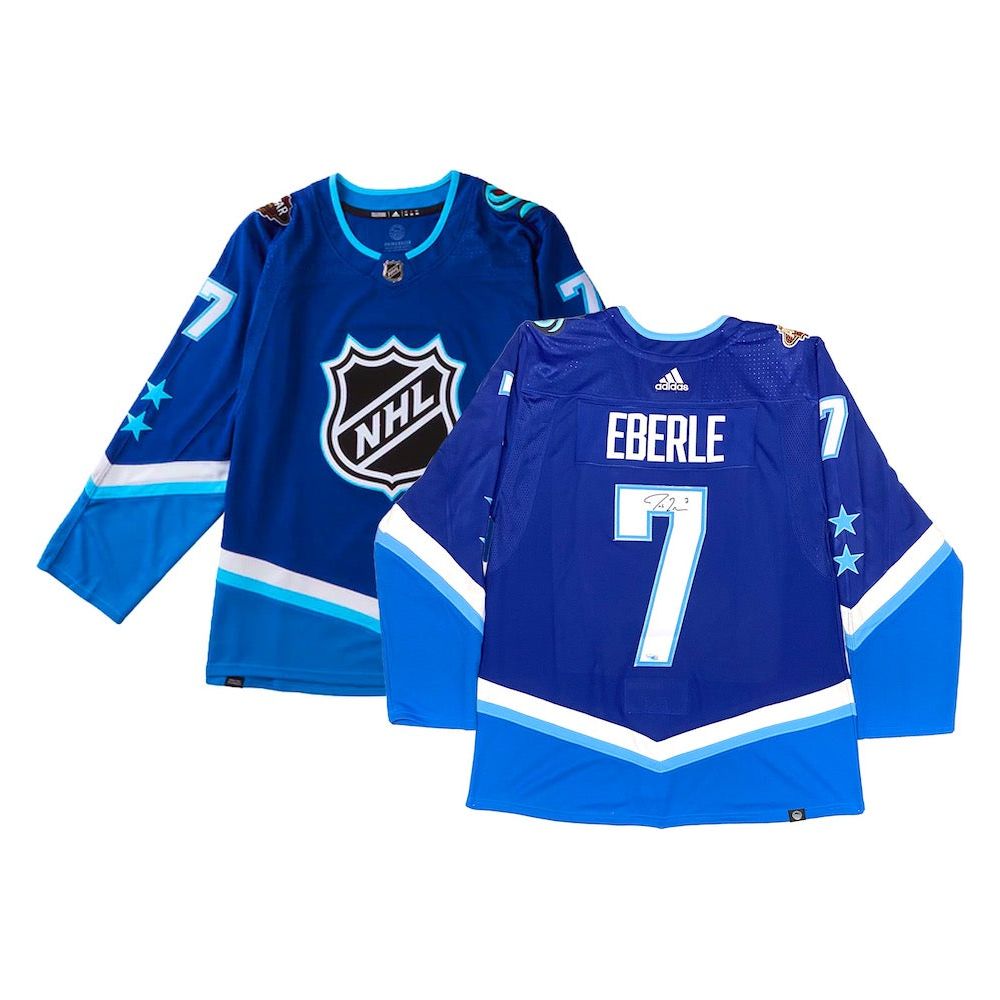 JORDAN EBERLE Autographed Seattle Kraken 2022 All Star Game Authentic Jersey FANATICS