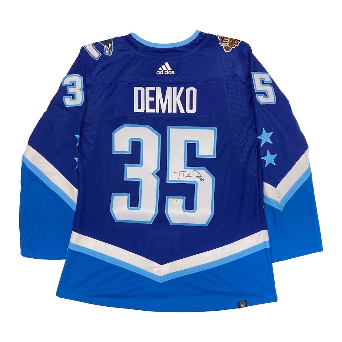 THATCHER DEMKO Autographed Vancouver Canucks 2022 All Star Game Authentic Jersey FANATICS